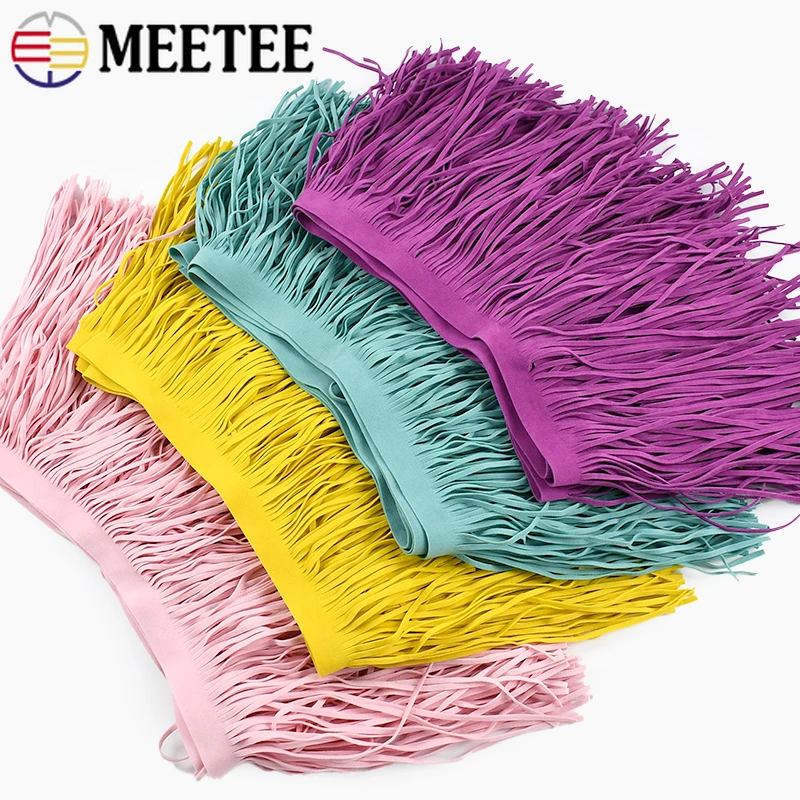 Fringe Ribbon Sewing - 2-5 м, 15 см, замшевая бахрома