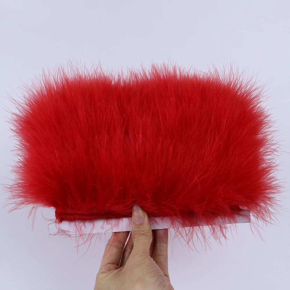 Feather Trim Marabou - 1 метр, мягкая отделка из турецких