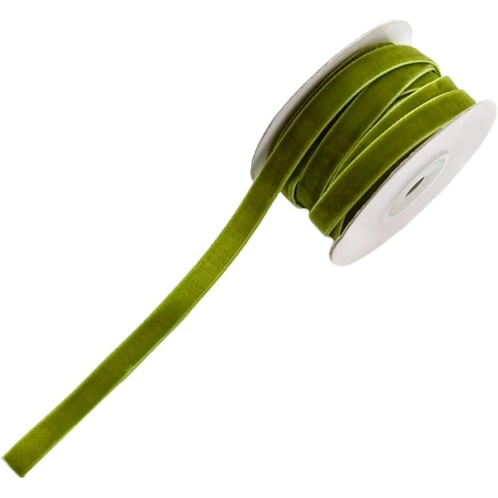 Velvet Ribbon Roll - 2 рулона, 21,88 ярдов, 3/8 дюйма,