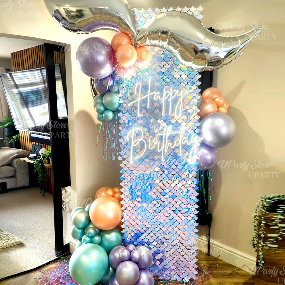 Sequin Fabric Panel - 12 шт. панелей с блестками в