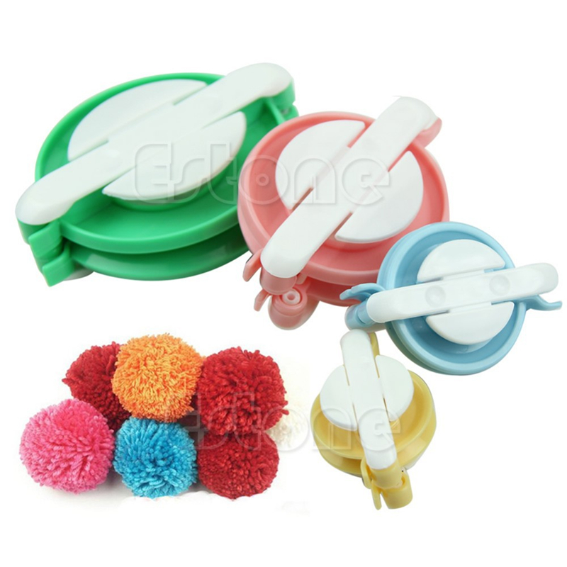Pom Pom Maker Tool - Набор помпонов для вязания, набор для