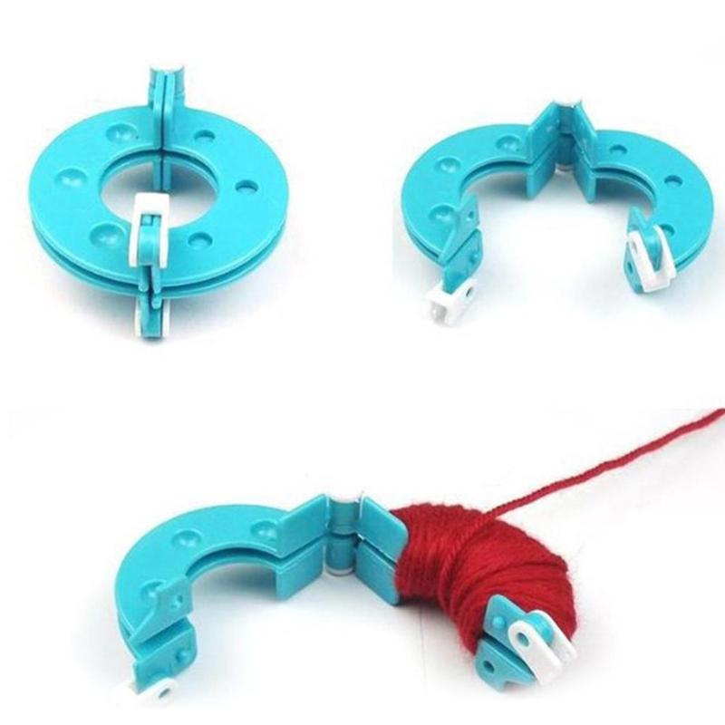 Pom Pom Maker Tool - Набор для изготовления помпонов из пластика,