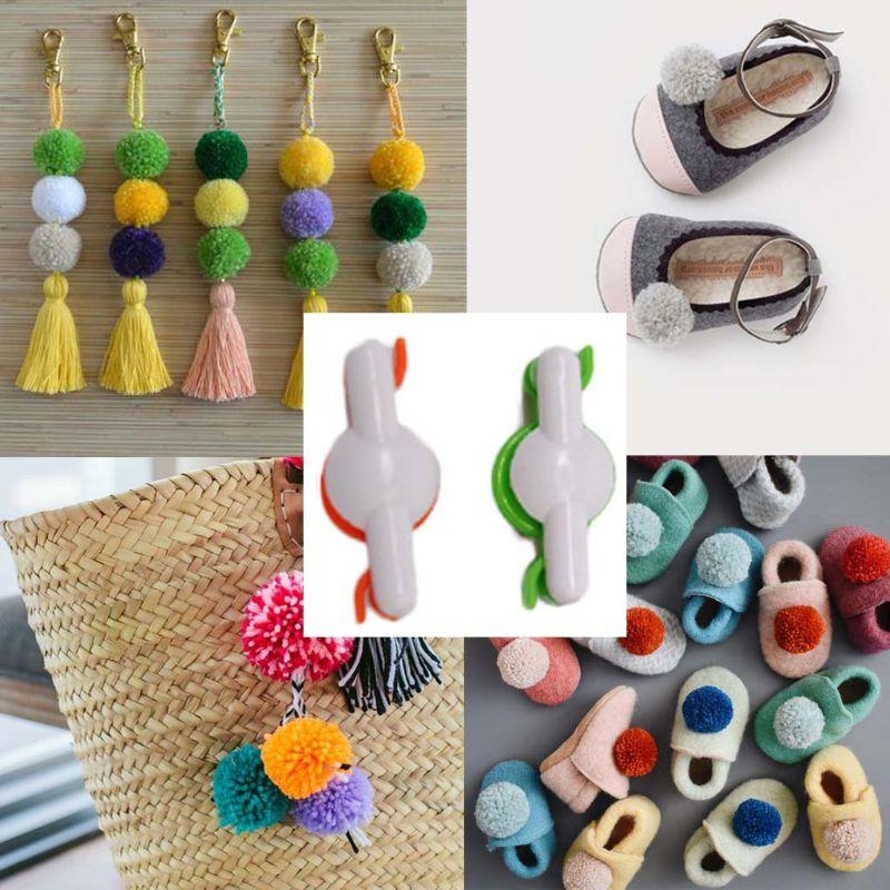 Pom Pom Maker Tool - D8KF 2 шт. помпон для изготовления