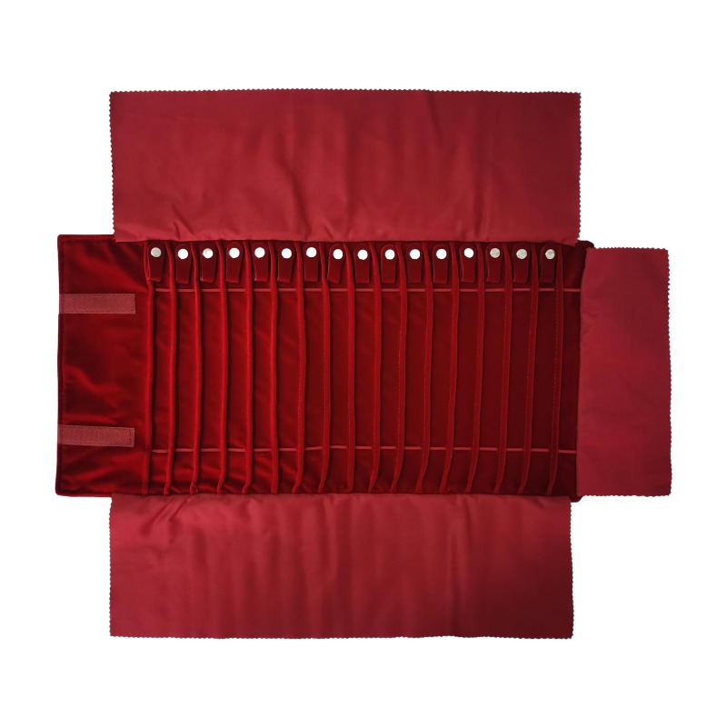 Velvet Ribbon Roll - Складной дорожный органайзер для украшений, чехол