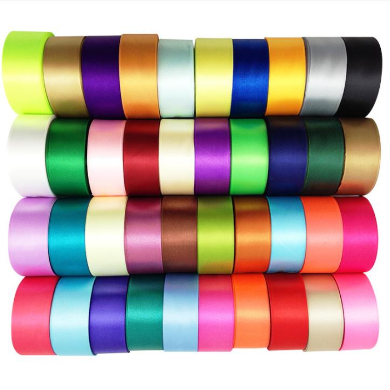 Velvet Ribbon Roll - Шелковые атласные ленты 6 мм 10