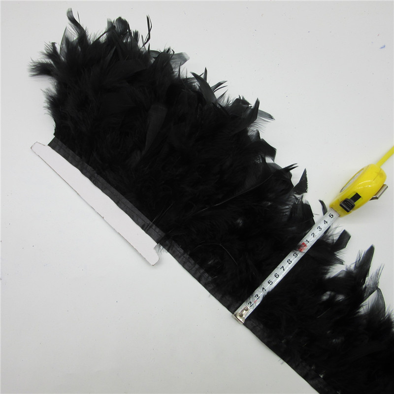 2 ярда отделки из перьев индей – обзор и цена Feather Trim Marabou