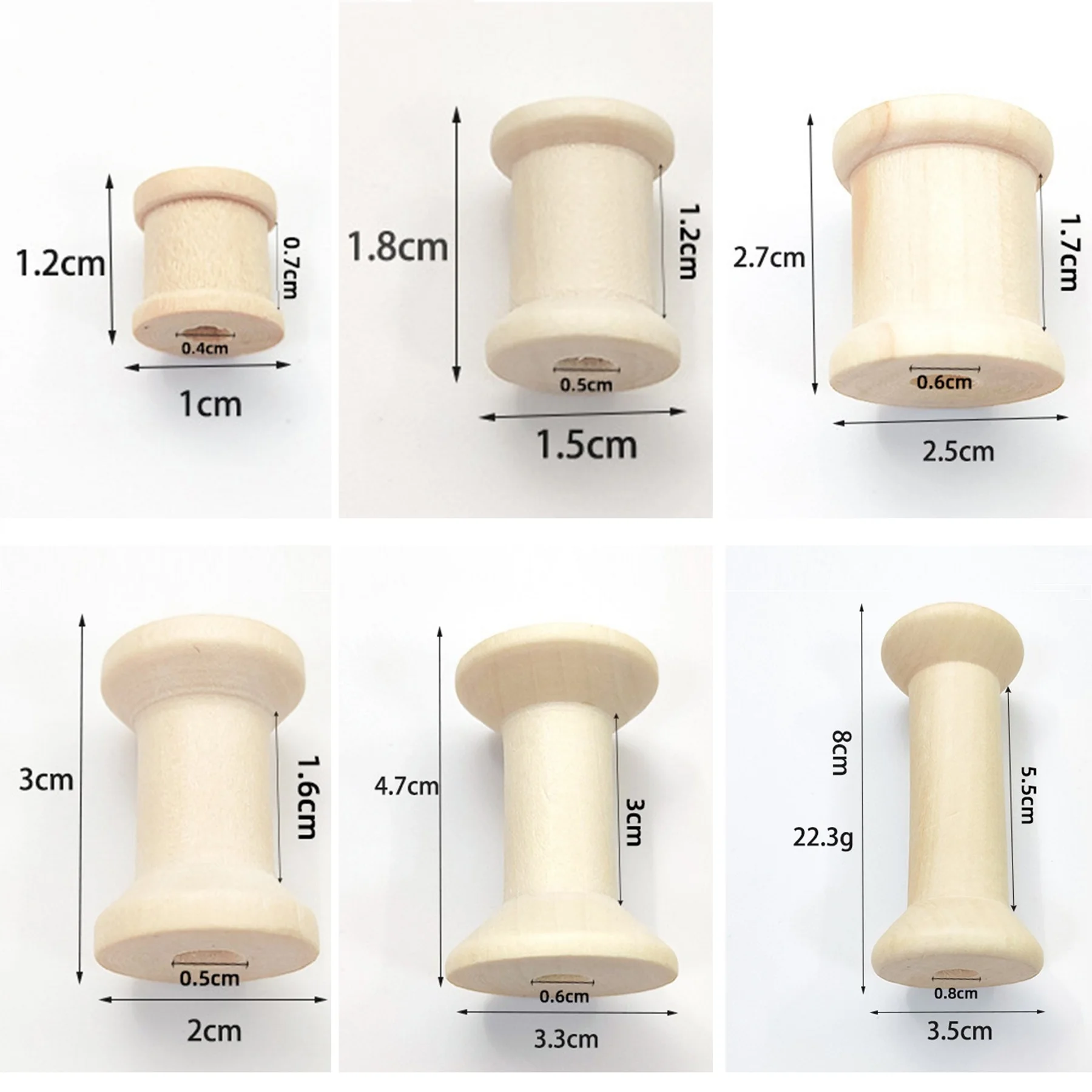 10/5 шт. мини-деревянные бобин – обзор и цена Organza Ribbon Spool