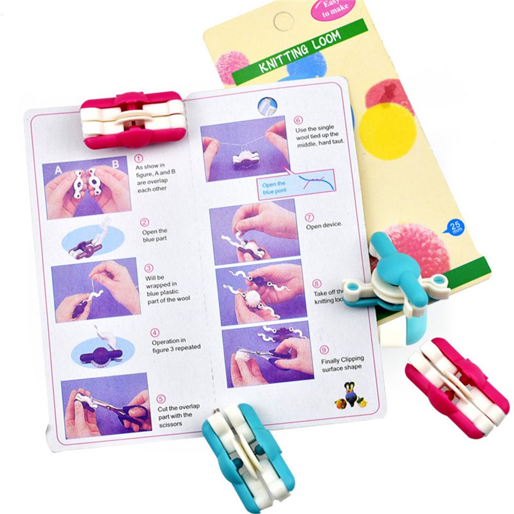 2 шт./лот, модные игольчатые р – обзор и цена Pom Pom Maker Tool