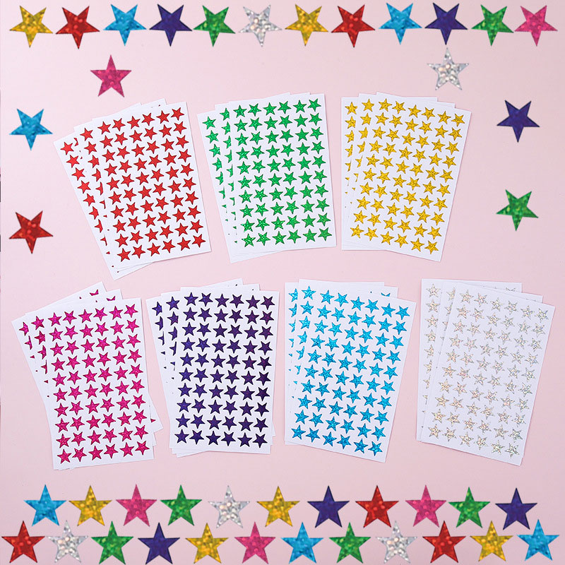 420 шт., наклейки со звездами, – обзор и цена Glitter Vinyl Roll