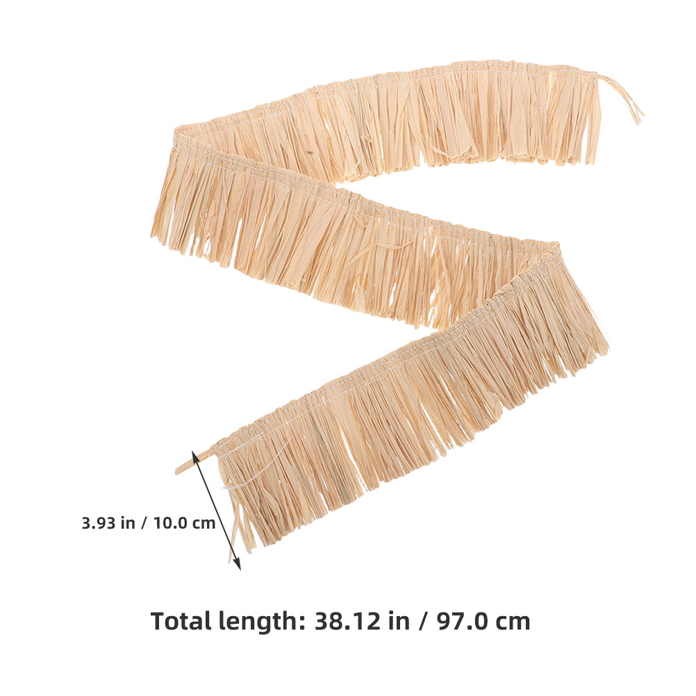 2 шт. тесьмы из рафии с бахром – обзор и цена Tassel Fringe Trim