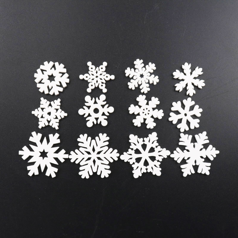 20 шт., деревянные снежинки дл – обзор и цена Christmas Craft Embellishment