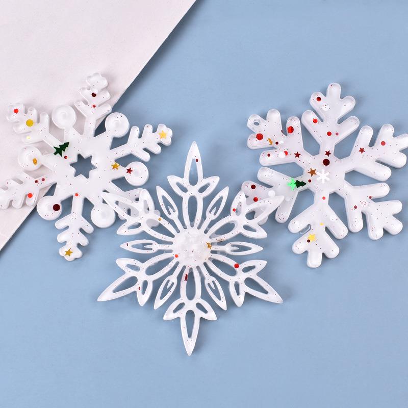 Рождественский полый снежинка, – обзор и цена Christmas Craft Embellishment