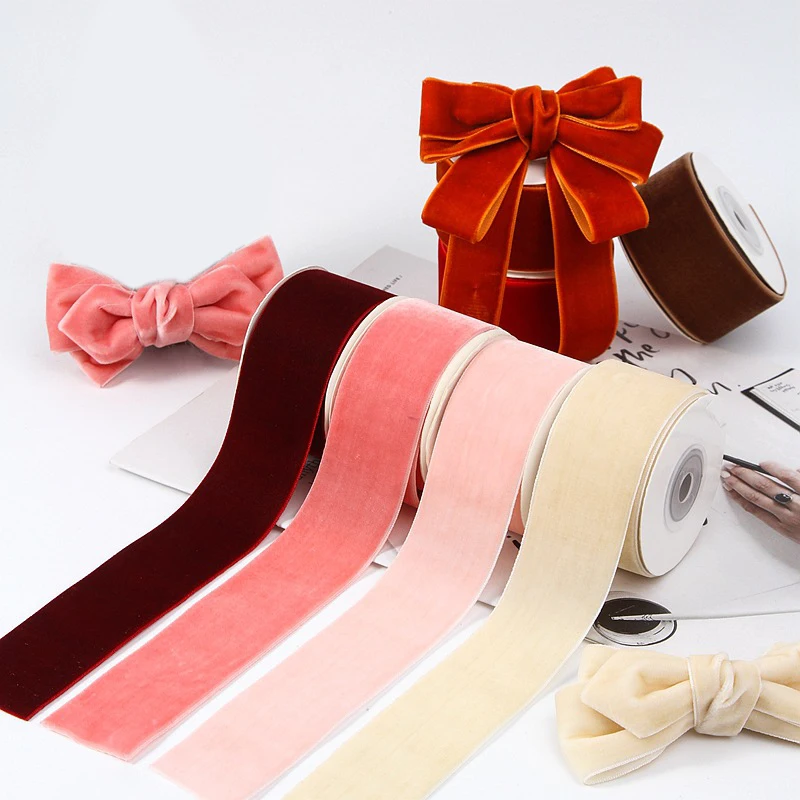 Классическая 5 ярдов 6 мм-38 м – обзор и цена Velvet Ribbon Roll