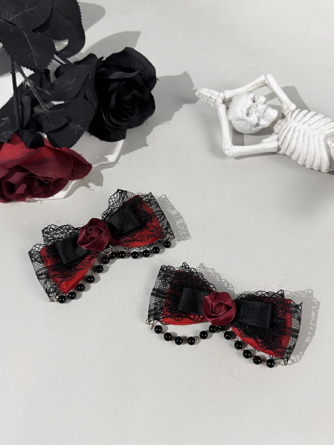 Женская заколка для волос в го – обзор и цена Lace Ribbon Trim