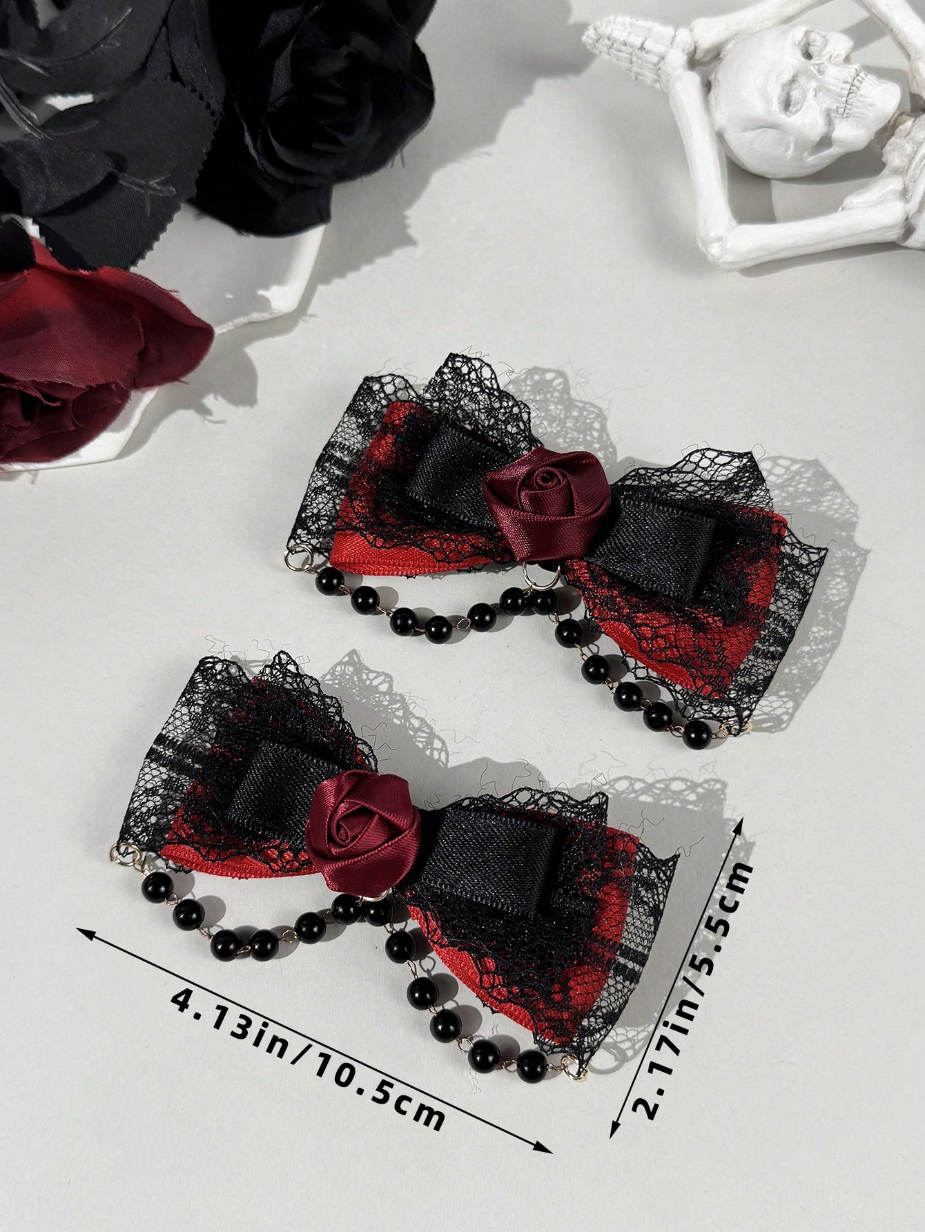 Женская заколка для волос в го – обзор и цена Lace Ribbon Trim