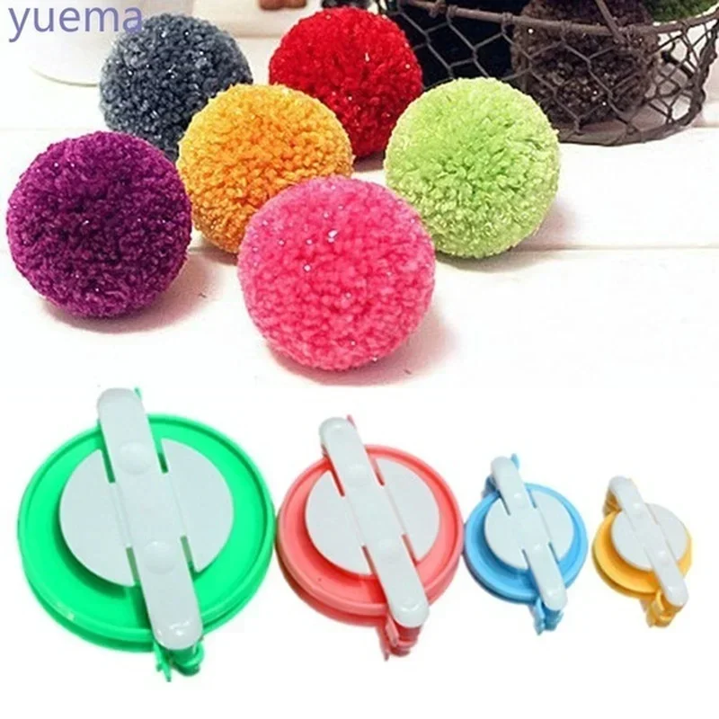 8 шт., 4 размера, пуховый шари – обзор и цена Pom Pom Maker Tool