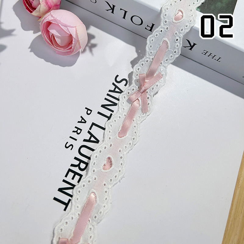 1 ярд, плиссированное кружево  – обзор и цена Lace Ribbon Trim