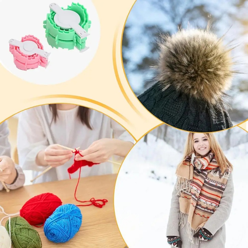 Pom Pom Maker Пуфы Инструмент  – обзор и цена Pom Pom Maker Tool