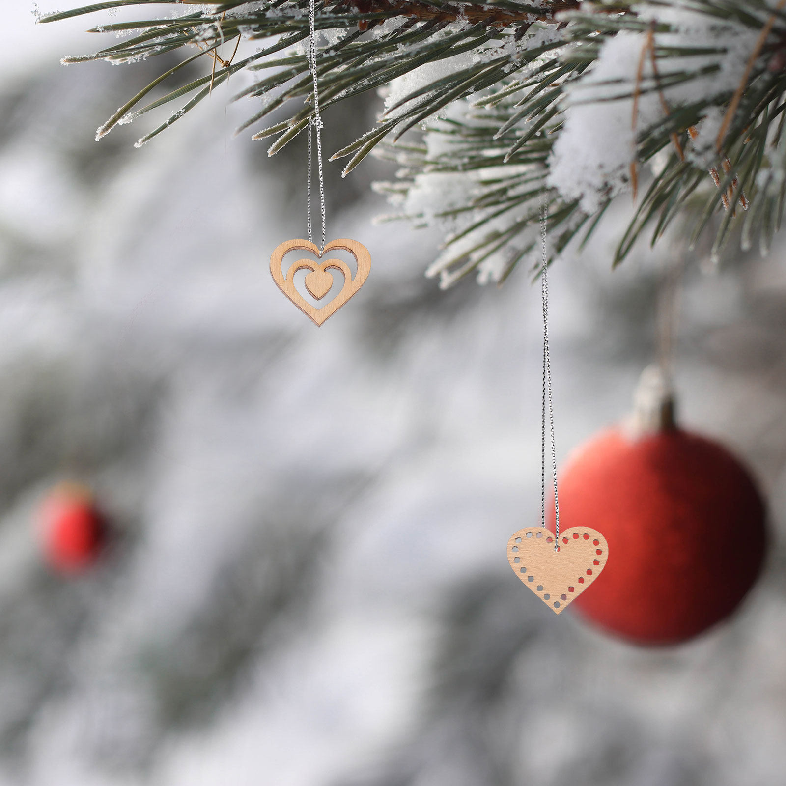 Набор деревянных заготовок в ф – обзор и цена Christmas Craft Embellishment