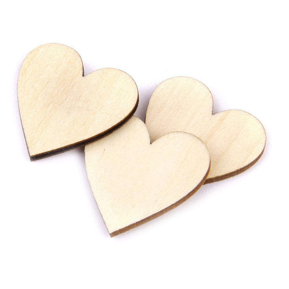 50 шт. деревянных сердечек, гл – обзор и цена Embellishments For Scrapbooking