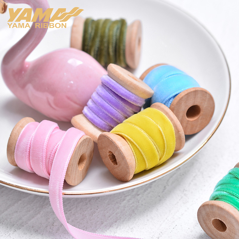 YAMA-Монохромная бархатная лен – обзор и цена Velvet Ribbon Roll