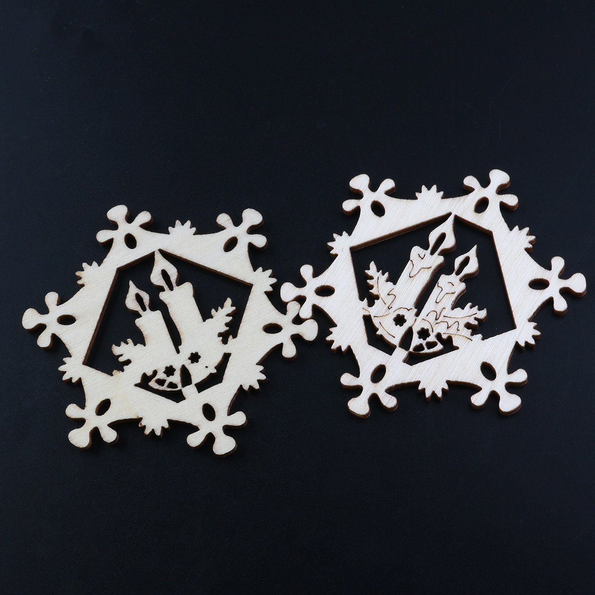 10 шт. деревянных подвесок-сне – обзор и цена Christmas Craft Embellishment