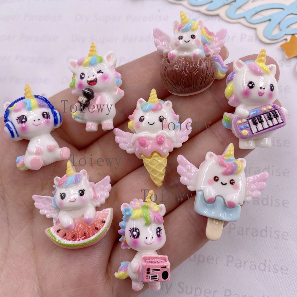 10 шт. разноцветных смоляных ф – обзор и цена Christmas Craft Embellishment
