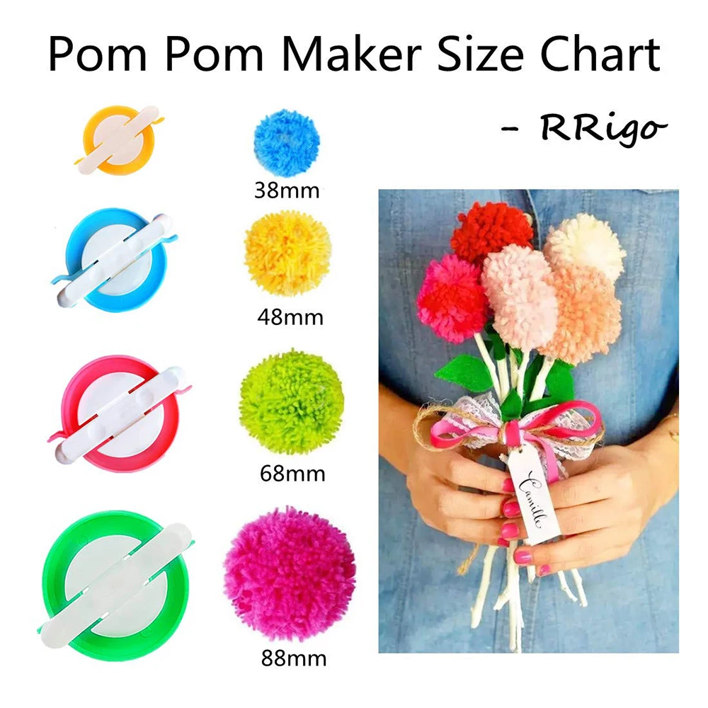 Набор для изготовления помпоно – обзор и цена Pom Pom Maker Tool