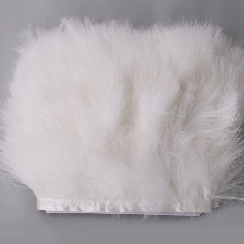 Черно-белая отделка из перьев  – обзор и цена Feather Trim Marabou