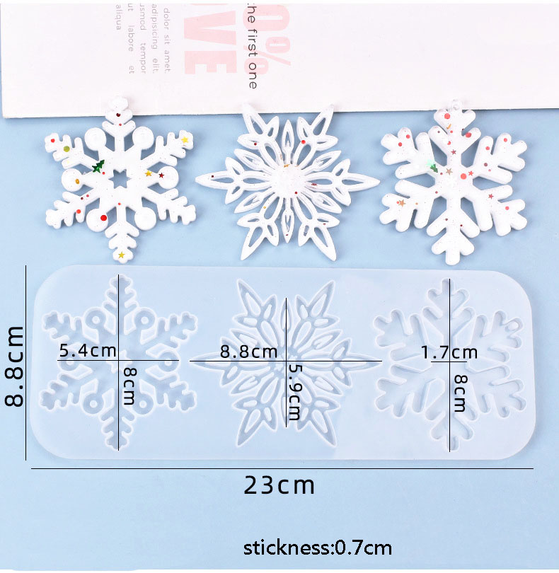 Силиконовая форма для рождеств – обзор и цена Christmas Craft Embellishment