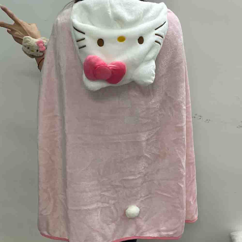 Милый плед-накидка Hello Kitty – обзор и цена Embellish Knit
