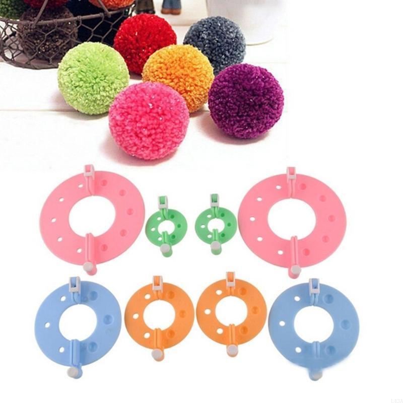 L43A 4 шт. DIY шерстяная пряжа – обзор и цена Pom Pom Maker Tool