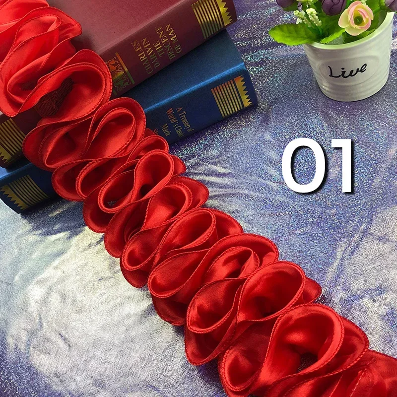 5 ярдов плиссированная отделка – обзор и цена Lace Ribbon Trim