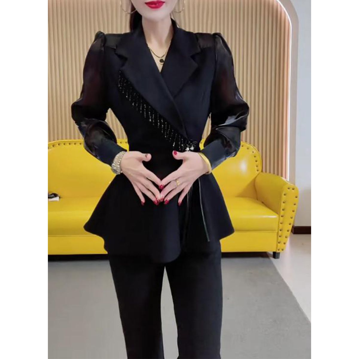 Весна 2024, новый модный костю – обзор и цена Tassel Fringe Trim